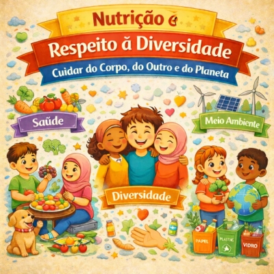 Nutrição e Respeito à Diversidade: Cuidar do Corpo, do Outro e do Planeta Anos Iniciais